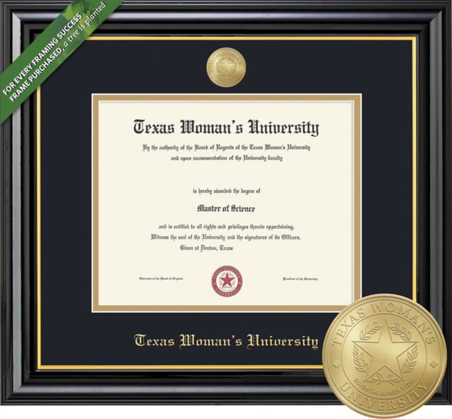 Texas Woman's University Coronado Diploma Frame -ONLINE ONLY