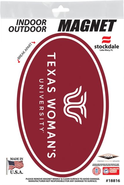 Texas Woman's University  3.5x5.5 Magnet