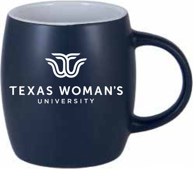 Texas Woman's University  12 oz. Robusto Mug