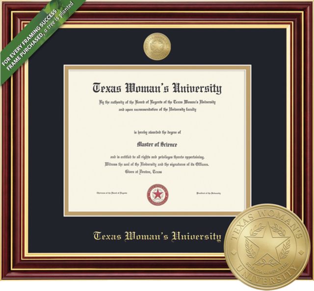 Framing SuccessRegal 11 x 14 Diploma with Double mat and Medallion