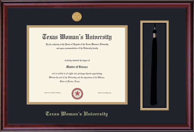 Texas Woman's University  11'' x 14'' Classic Diploma Frame