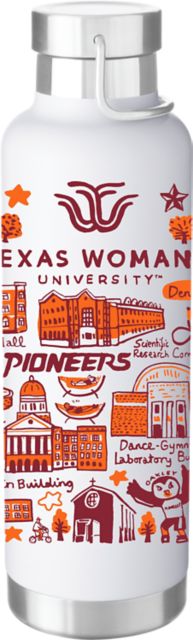 Texas Woman's University  24 oz Bottle