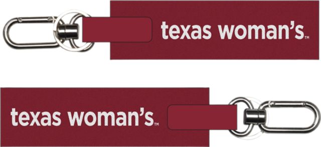 Texas Woman's University Keychain