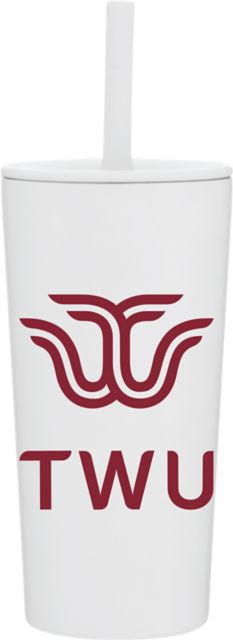 Texas Woman's University  20 oz. Gatlinburg Tumbler with Straw