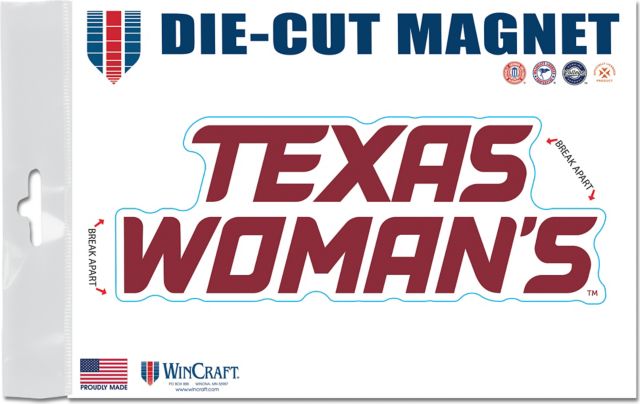 Texas Woman's University  3x5 Magnet