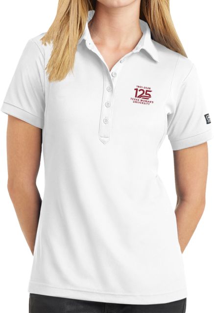 Texas Woman's University  OGIO Womens Jewel Polo Texas Womens University 125 years - ONLINE ONLY