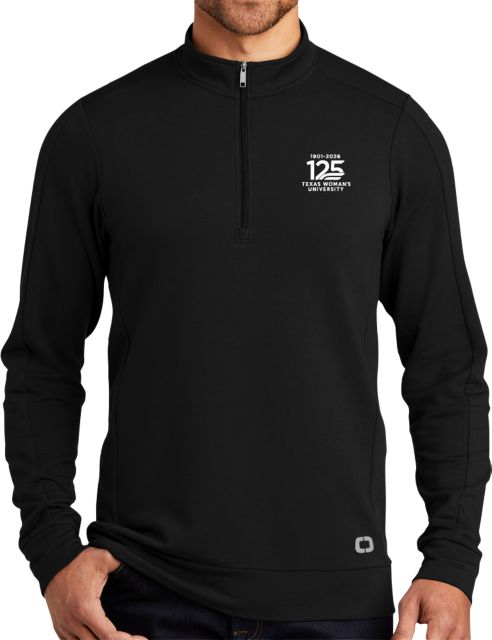Texas Woman's University  OGIO Luuma 1/2 Zip Fleece Texas Womens University 125 years - ONLINE ONLY