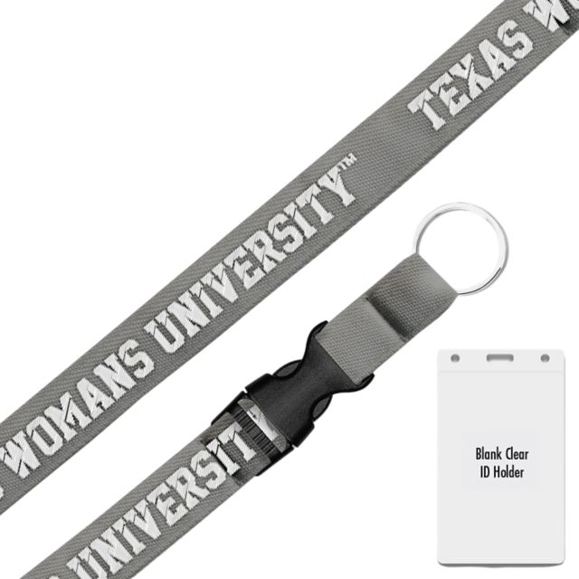 Texas Woman's University  3-4'' Lanyard
