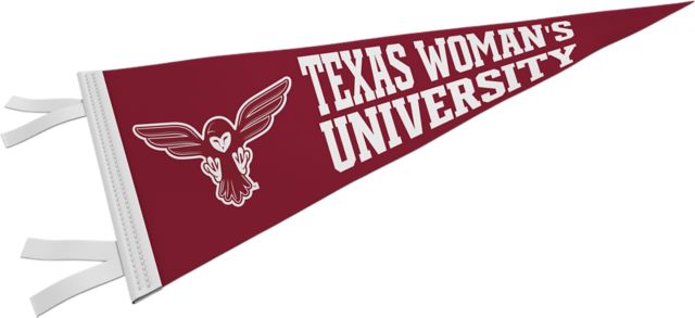 Texas Woman's University 9'' x 24'' Pennant: Texas Woman's University