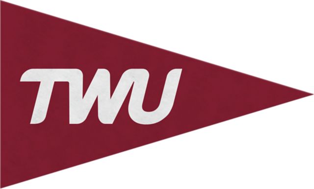Texas Woman's University  Mini Magnet Pennant