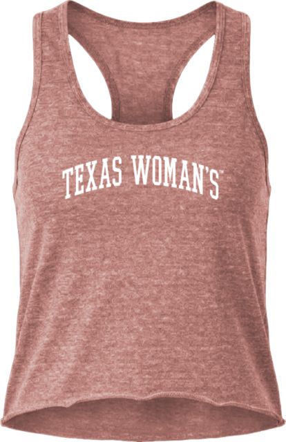 Texas Woman's University  Women's Crop Tank Top