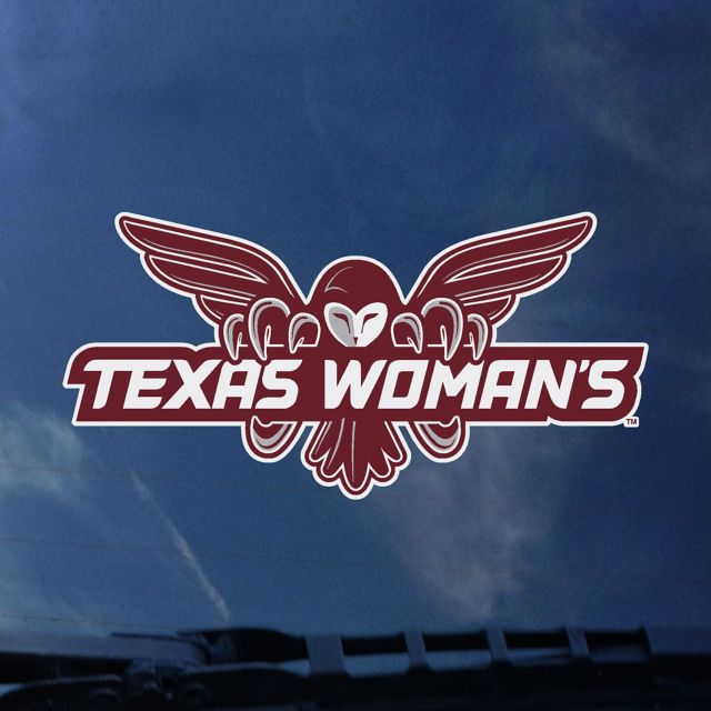 Texas Woman's University  Pioneers Decal