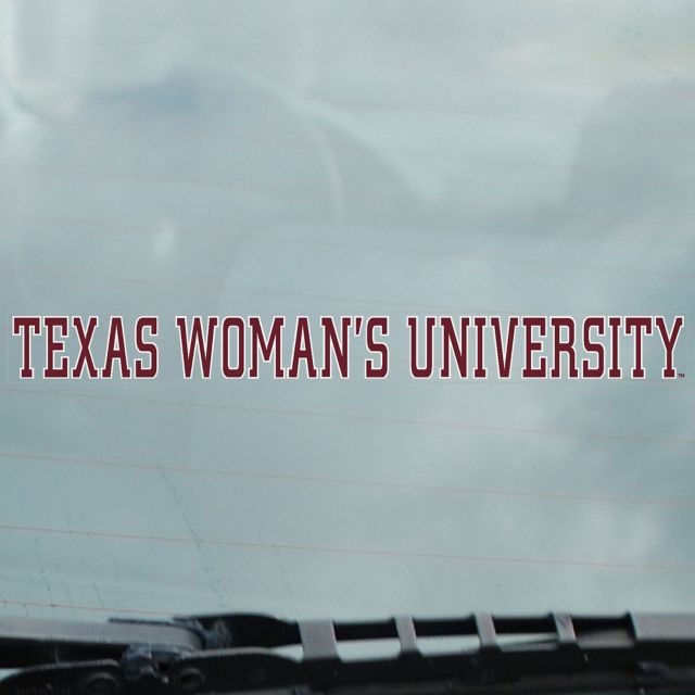 Texas Woman's University Mini Magnet Pennant: Texas Woman's University