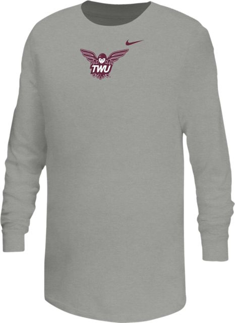 Texas Woman's University Pioneers Youth Legend Long Sleeve T-Shirt