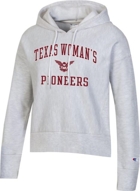 Texas Woman's University  Women's Reverse Weave Hood