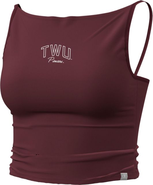 Texas Woman's University  Pioneers Women's High Neck Tank Top
