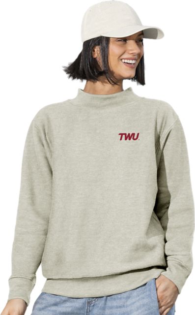 Texas Woman's University  Women's Mockneck Sweatshirt