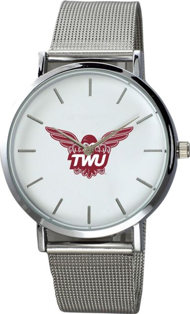 Texas Woman's University  40mm Stainless Steel Watch