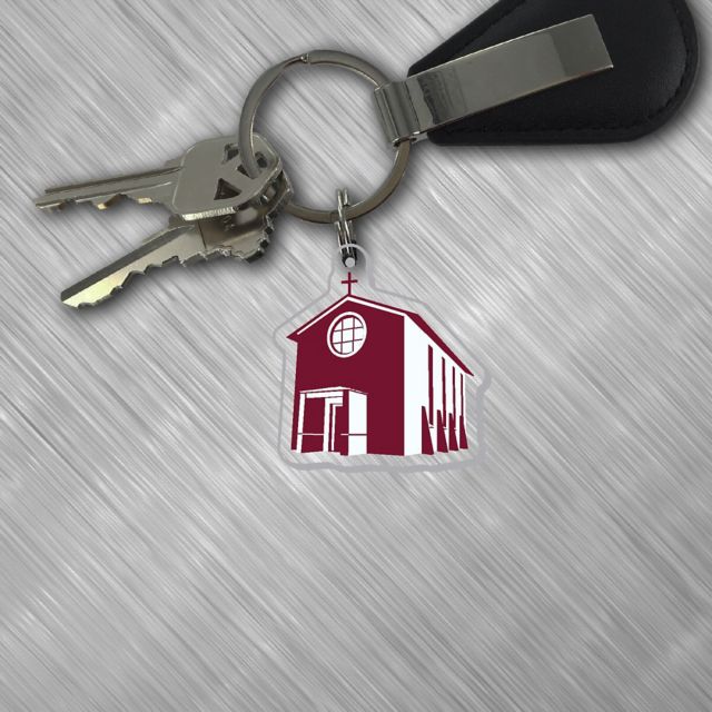 Texas Woman's University Pioneers Keychain