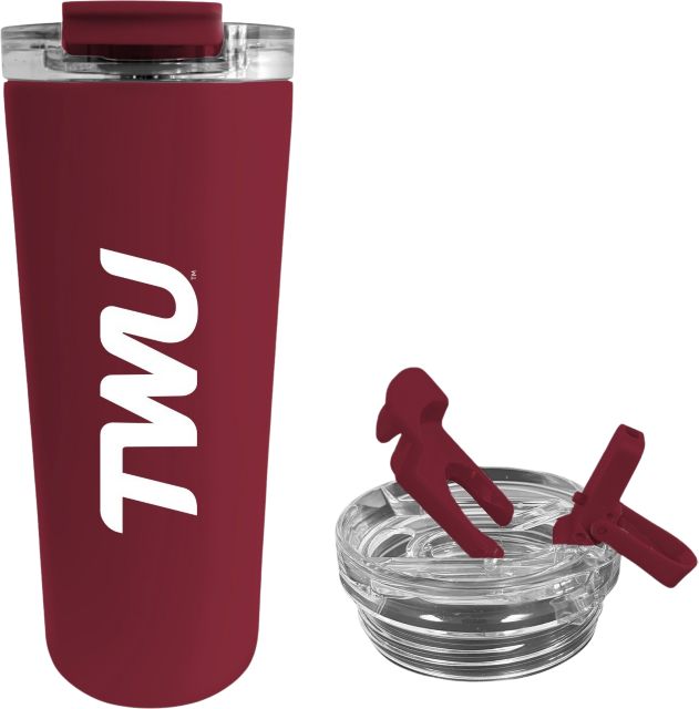 Texas Woman's University  24 oz. 2-in-1 Tumbler