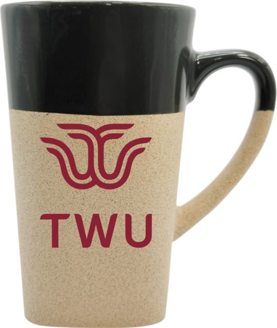 Texas Woman's University 16 oz. Stone Glaze Mug