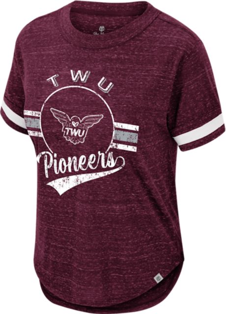 Texas Woman's University  Pioneers Women's Short Sleeve T-Shirt