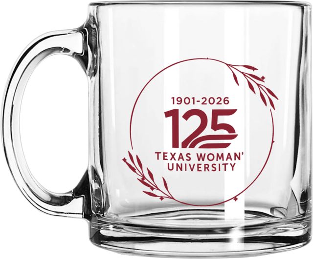 Texas Woman's University  125th Anniversary Mug