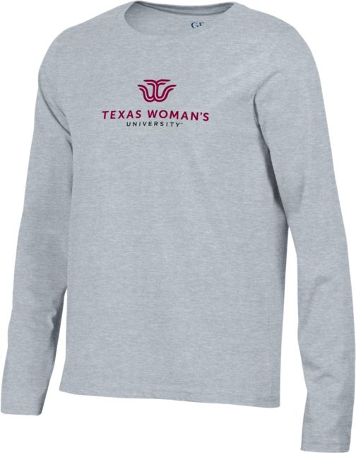 Texas Woman's University  Women's Long Sleeve T-Shirt