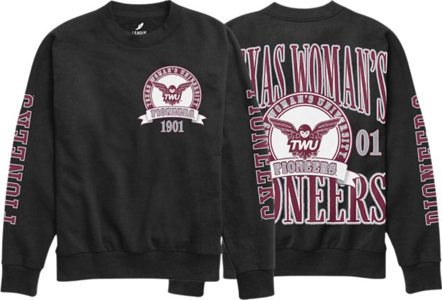 Texas Woman's University  Pioneers Women's Crewneck Sweatshirt