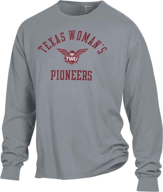 Texas Woman's University  Garment Dyed Long Sleeve Tee - ONLINE ONLY