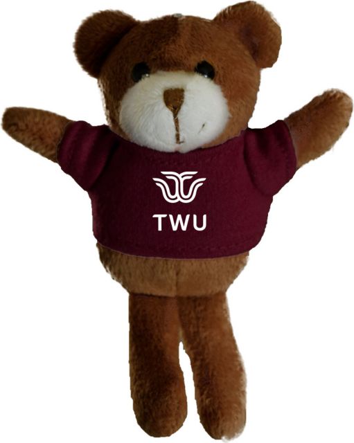 Texas Woman's University  Plush Magnet