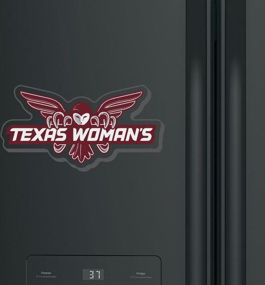 Texas Woman's University  Pioneers 7'' Magnet