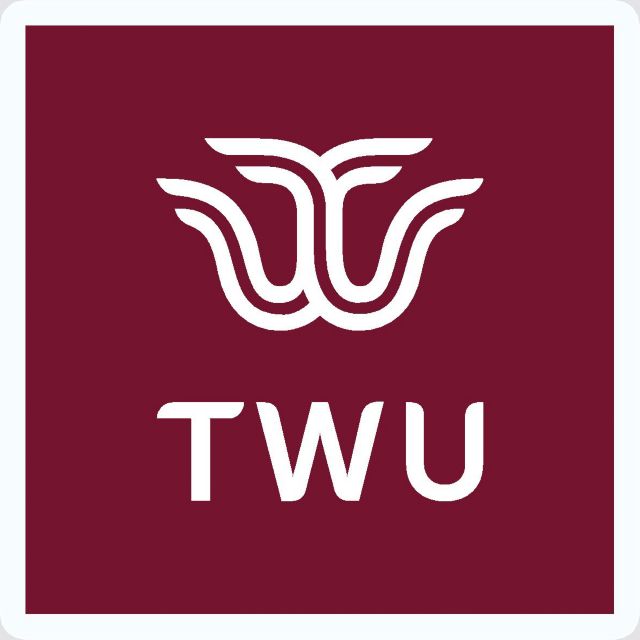 Texas Woman's University  Pioneers 4'' x 4'' Magnet