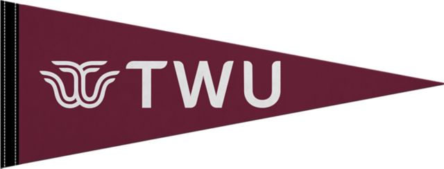 Texas Woman's University  9" x 24" Pennant