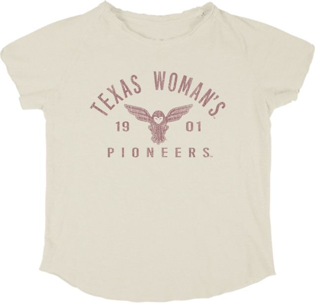 Texas Woman's University  Pioneers Women's Short Sleeve T-Shirt