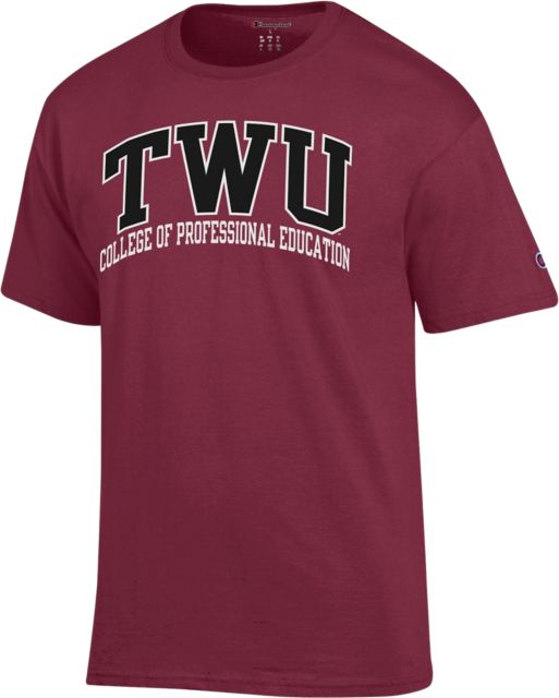 Texas Woman's University College of Professional Education Short Sleeve T-Shirt