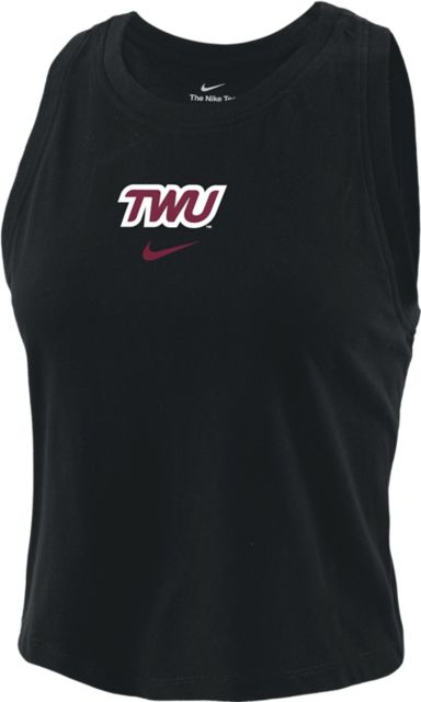 Texas Woman's University  Pioneers Women's Cropped Tank Top