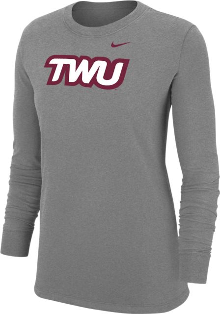 Texas Woman's University  Women's Long Sleeve T-Shirt