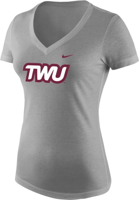 Texas Woman's University Women's Brush Phrase T-Shirt