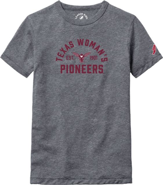 Texas Woman's University  Youth Short Sleeve T-Shirt