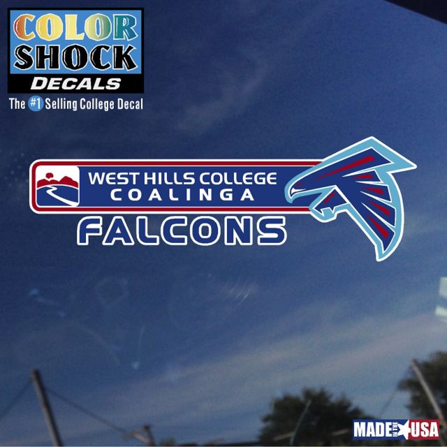 West Hills College Coalinga Falcons Decal