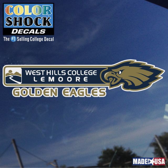 West Hills College Lemoore Golden Eagles Decal