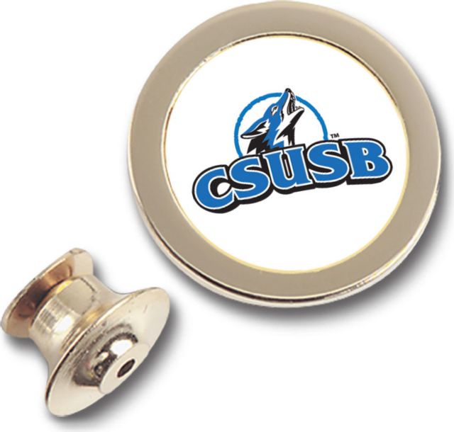 CSI Gold Lapel Pin With Colored Medallian - ONLINE ONLY