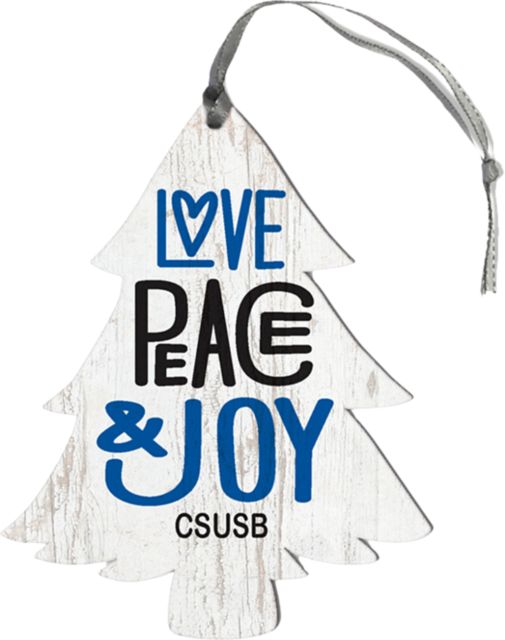 California State University San Bernardino Tree Ornament