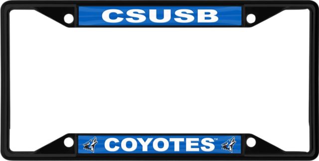 California State University San Bernardino Coyotes License Plate Frame