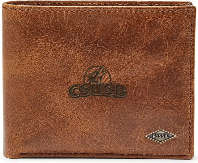 Fossil Leather Ryan RFID Passcase - Dark Brown - ONLINE ONLY