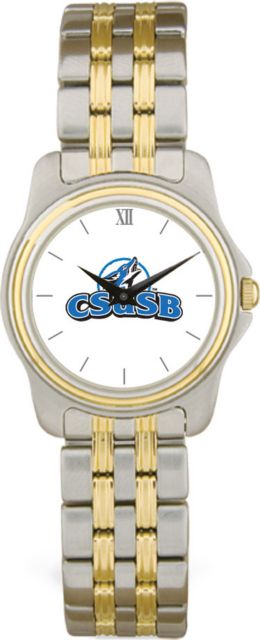 CSI Women's Two Tone Wristwatch  With Colored Medallion - ONLINE ONLY