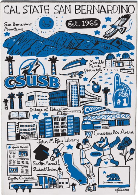 California State University San Bernardino Jumbo Magnet
