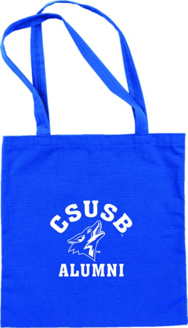 California State University San Bernardino Coyotes Alumni Canvas Tote Bag