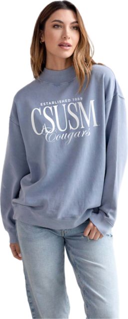 California State University San Bernardino Coyotes Women's Crewneck Sweatshirt